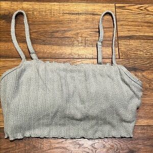Gilly Hicks Sage Green Padded Bralette Size Small